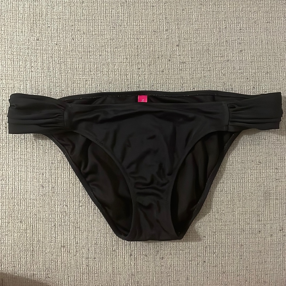 Victoria’s Secret Black Hipster Bikini Bottoms